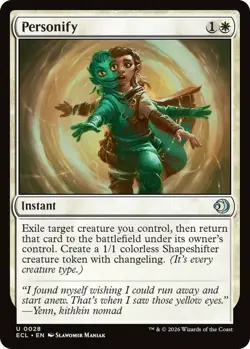 x4 Personify U MTG Lorwyn Eclipsed M/NM, English - Image 1