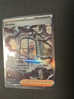 Grusha Holo Paldea Evolved Pokemon TCG Card 268/193 Special Illustration NM SIR - Image 2