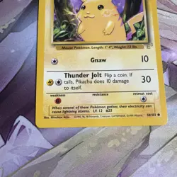 Pokemon Unlimited Pikachu E3 Stamped Yellow Cheeks #58/102 - Image 5