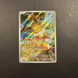 Pokemon TCG Eevee #173 Prismatic Evolutions ETB Black Star Holo Promo! - Image 1