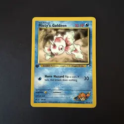 Pokemon TCG Misty's Goldeen 30/132 (1st Edition / Gym Heroes / 2000 / NM / MINT) - Image 1