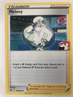 146/198 Melony POKEMON Play Prize Pack League Stamped Series 1 2 NM Non Holo - Image 1