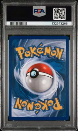 2002 POKEMON EXPEDITION #52 MAGBY-REVERSE FOIL PSA 8 - Image 2