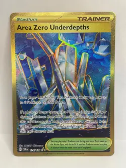 Area Zero Underdepths Hyper Rare Pokemon TCG Stellar Crown 174/142 - Image 1