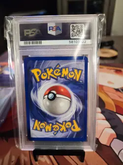 Pokemon Onix Base Set Shadowless #56 PSA 9 Mint - Image 2