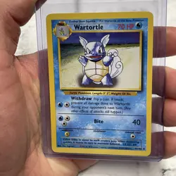 Pokemon TCG Pokemon Base Set Wartortle Uncommon Non-Holo 42/102 NM Near Mint Vtg - Image 1