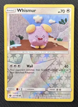 Whismur 117/168 Pokemon Celestial Storm Reverse Holo LP - Image 2