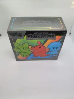 Pokemon TCG Paldea Evolved Elite Trainer Box ETB Sealed - Image 1