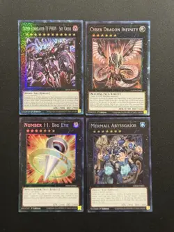2025 YUGIOH RA04 COLLECTORS R SUPER STARSLAYER TY PHON SKY CRISIS NM BONUS SET - Image 1