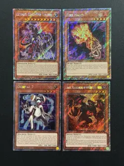 2025 YUGIOH RA04 PLATINUM SECRET RARE ULTIMATE CONDUCTOR NM BONUS SET - Image 1