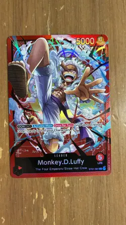 Monkey.D.Luffy 001 L Starter Deck EX: Gear 5 ST21-001 One Piece 2⚓📈 - Image 1