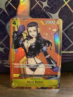 Nico Robin ST29-009 Parallel Starter Deck Full Art One Piece TCG English - Image 1