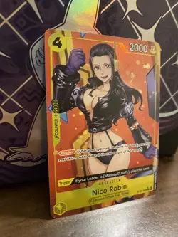 Nico Robin ST29-009 Parallel Starter Deck Full Art One Piece TCG English - Image 3