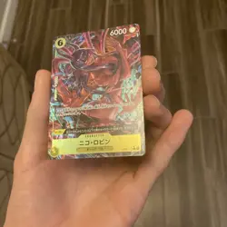 ONE PIECE Nico Robin (Alt Art) OP09-107 R Emperors in the New World Japanese NM - Image 3