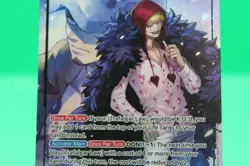 ONE PIECE DONQUIXOTE ROSINANTE OP12-061 LEADER ALT ART LEGACY OF THE MASTER NM - Image 3