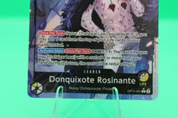 ONE PIECE DONQUIXOTE ROSINANTE OP12-061 LEADER ALT ART LEGACY OF THE MASTER NM - Image 4