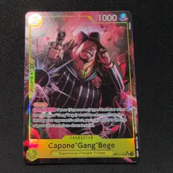 One Piece TCG: Capone Bege (Alt Art) OP11-101 SR A Fist of Divine Speed - Image 1