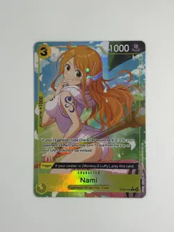 Nami ST29-008 Parallel Starter Deck Full Art One Piece TCG English - Image 1