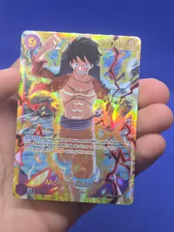 One Piece Emperors in the New World Monkey D Luffy OP09-119 SEC Secret Rare - Image 2
