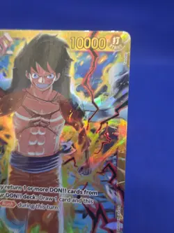 One Piece Emperors in the New World Monkey D Luffy OP09-119 SEC Secret Rare - Image 4