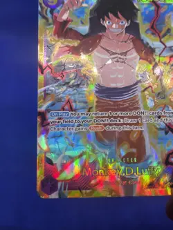 One Piece Emperors in the New World Monkey D Luffy OP09-119 SEC Secret Rare - Image 5
