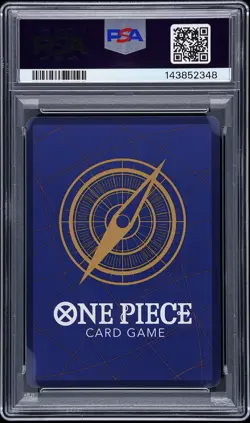 2025 ONE PIECE CARRYING ON HIS WILL RED MANGA ALT ART MONKEY D. LUFFY PSA 10 - Image 2