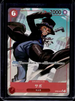 2023 One Piece Awakening of the New Era Japanese Sabo #OP05-007 - Image 1