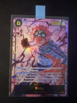 Koby Alt Art Secret Rare - A Fist of Divine Speed #OP11-119 SEC One Piece - Image 1