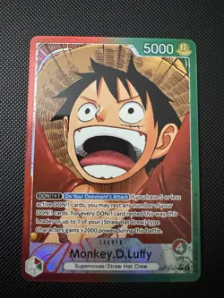 Monkey.D.Luffy (Alternate Art) OP13-001 Carrying on His Will Foil - Image 1
