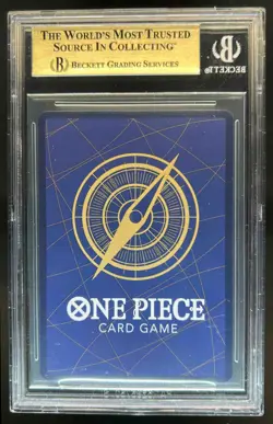 2024 One Piece Japanese Shanks Manga Art SR #OP09-004 BGS 10 Pristine - Image 2