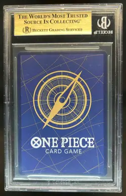 2024 One Piece Japanese Monkey D. Luffy Manga Art SEC #OP09-119 BGS 10 Pristine - Image 2