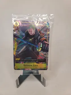 Roronoa Zoro OP07-113 UC Foil Illustration Box Vol.3 One Piece Promo Sealed - Image 1