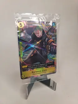 Roronoa Zoro OP07-113 UC Foil Illustration Box Vol.3 One Piece Promo Sealed - Image 2