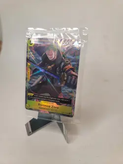 Roronoa Zoro OP07-113 UC Foil Illustration Box Vol.3 One Piece Promo Sealed - Image 3