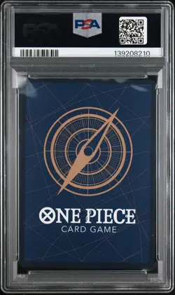 2025 ONE PIECE JAPANESE PROMOS OFFICIAL EVENT TOP PRIZE #005 SANJI PSA 10 - Image 2