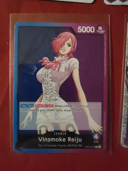 One Piece TCG Custom Vinsmoke Reiju Deck Ready to Play With DON! Germa 66 - Image 1