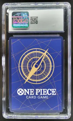 2024 ONE PIECE CCG JAPANESE MONKEY D. LUFFY PROMO BORDERLESS P-055 CGC 10 B RC7 - Image 2