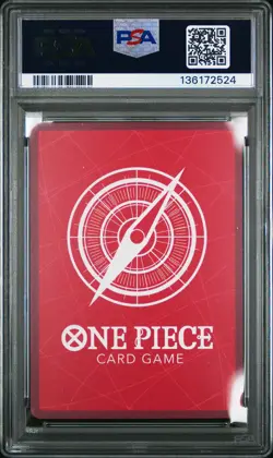 2025 ONE PIECE PROMOS PSA MAGAZINE EXCLUSIVE #001 SHANKS PSA 10 - Image 2