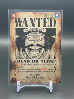 Gol.D.Roger - OP09-118 (SP) (Wanted Poster) OP09-118 Carrying On His Will Foil - Image 1