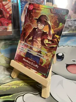 Monkey.D.Luffy Treasure Booster Set Promo ST10-006 SR Foil One Piece TCG - Image 2