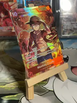Monkey.D.Luffy Treasure Booster Set Promo ST10-006 SR Foil One Piece TCG - Image 3