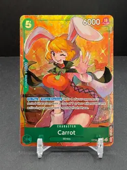 Carrot Parallel Super Rare - Two Legends #OP08-023 SR One Piece TCG - Image 1