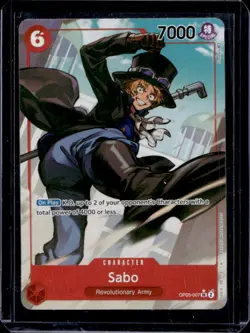2023 One Piece Awakening of the New Era Sabo #OP05-007 - Image 1