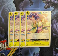 Kikunojo (ST28) (Reprint EN) x4- OP06-104 - Rare - One Piece CCG - Non-Foil - NM - Image 1