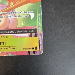 Nami (Full Art) ST29-008 Starter Deck 29: Egghead Foil - Image 4