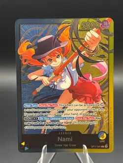 Nami OP11-041 Alt Art leader Foil One Piece TCG NM - Image 1