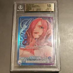 One Piece Vinsmoke Reiju Leader Foil OP06-042 Wings of the Captain BGS 10 2024 - Image 1