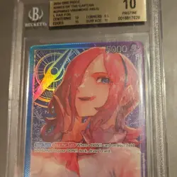 One Piece Vinsmoke Reiju Leader Foil OP06-042 Wings of the Captain BGS 10 2024 - Image 2