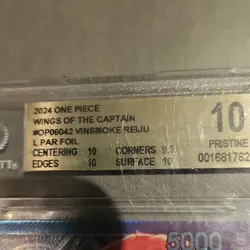 One Piece Vinsmoke Reiju Leader Foil OP06-042 Wings of the Captain BGS 10 2024 - Image 4
