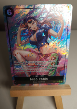One Piece TCG - Nico Robin - Alternate Art - Legacy of the Master Foil OP12-087 - Image 4